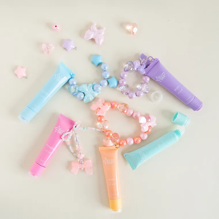 Smiki, Glow Girl, szkatułka z błyszczykami, zestaw do robienia zawieszek