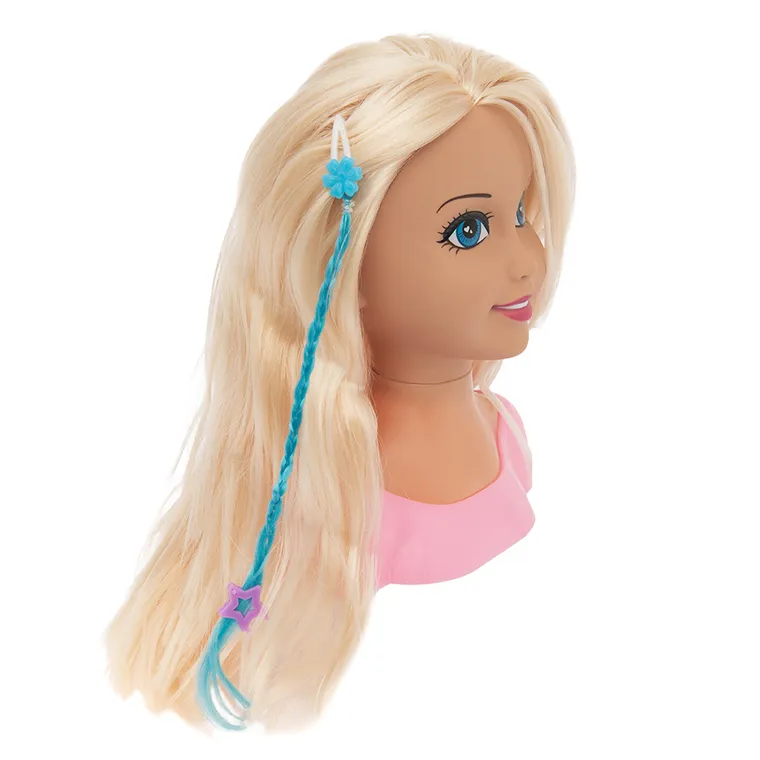 Smiki, głowa do stylizacji z akcesoriami