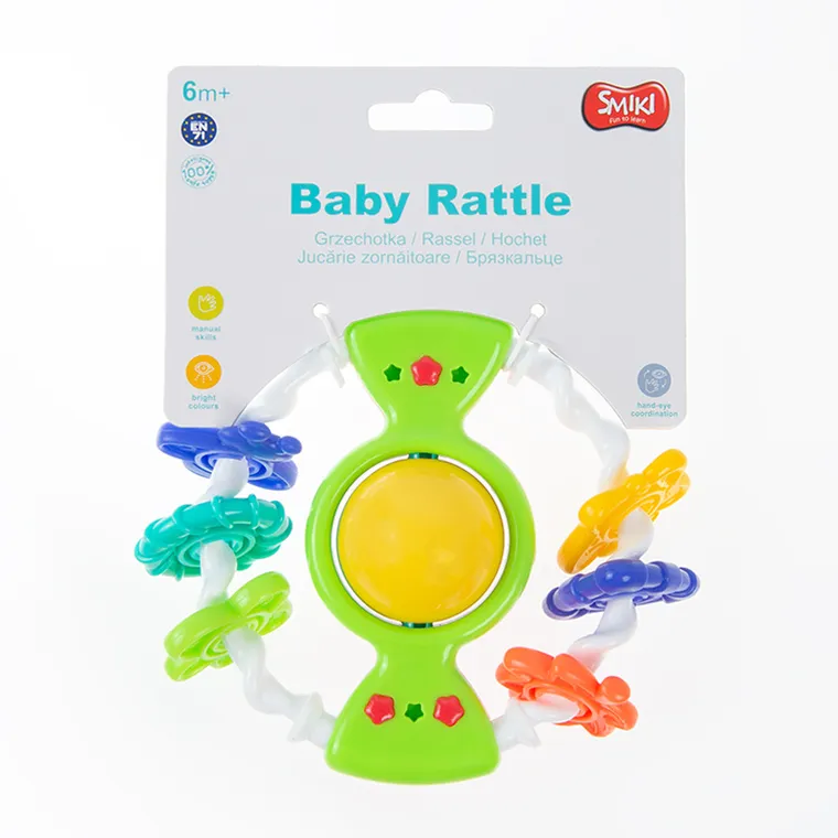 Smiki, grzechotka sensoryczna