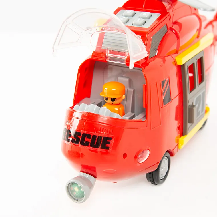 Smiki, helikopter ratunkowy, pojazd z dzwiękiem i światłem