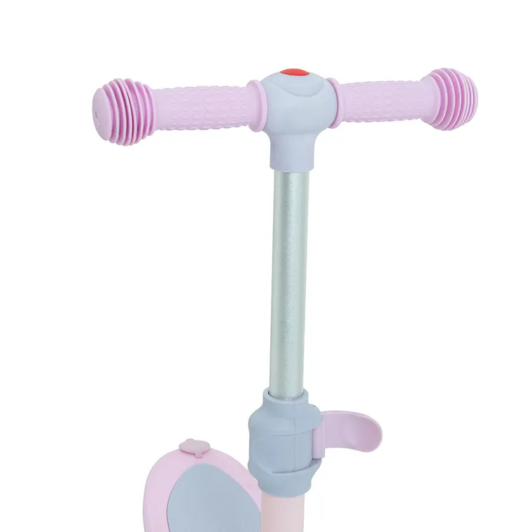 Smiki, hulajnoga 3-kołowa z siedzeniem, różowa