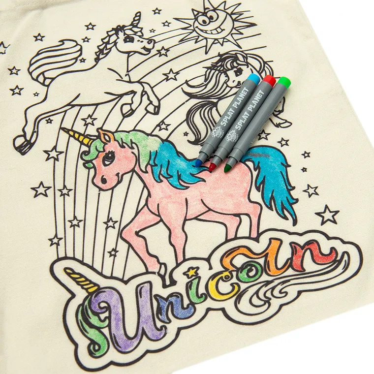 Smiki, Jednorożce, torba do malowania, zestaw kreatywny