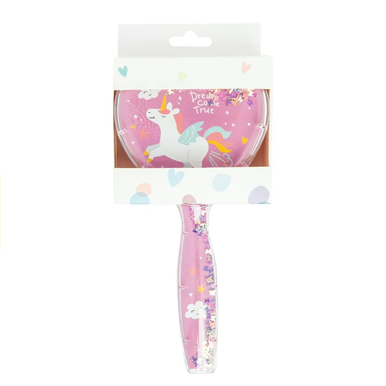 Smiki, Jednorożec, szczotka do włosów, różowa