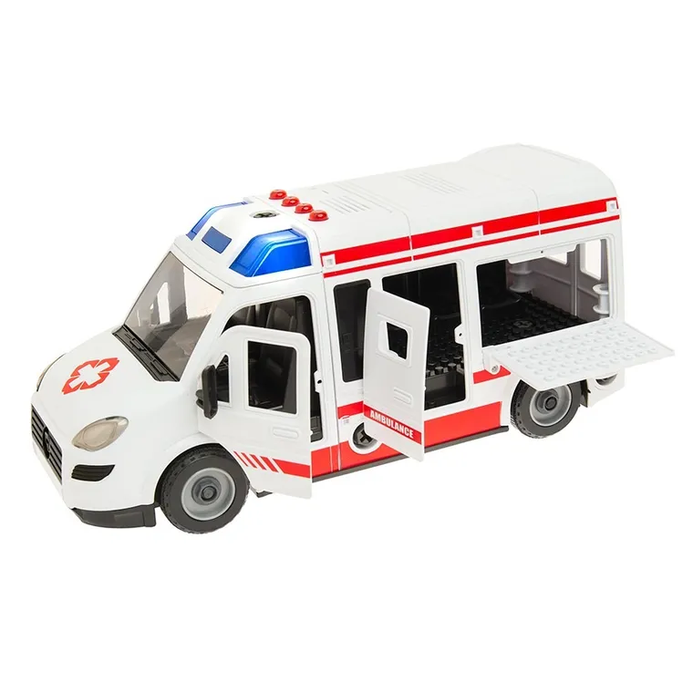 Smiki, Karetka, pojazd do skręcania, światło i dźwęk