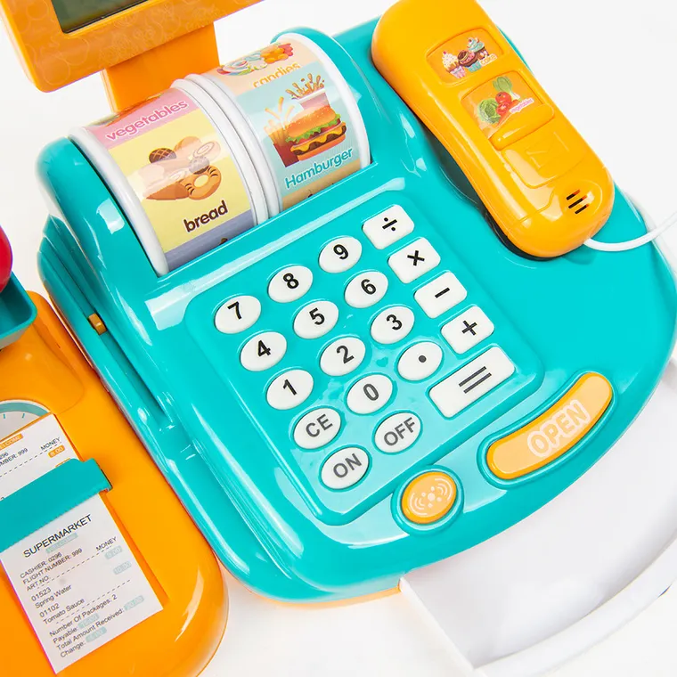 Smiki, kasa sklepowa z akcesoriami, 11 elementów