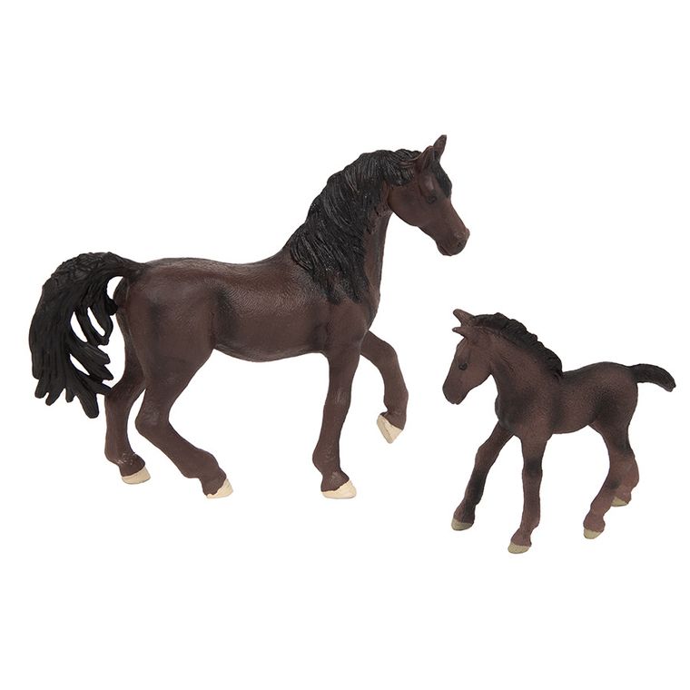 Smiki, Konie w zagrodzie, zestaw figurek, 2 szt.