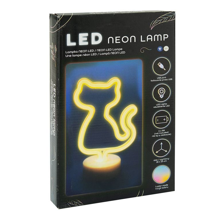 Smiki, Kotek, lampka neonowa LED
