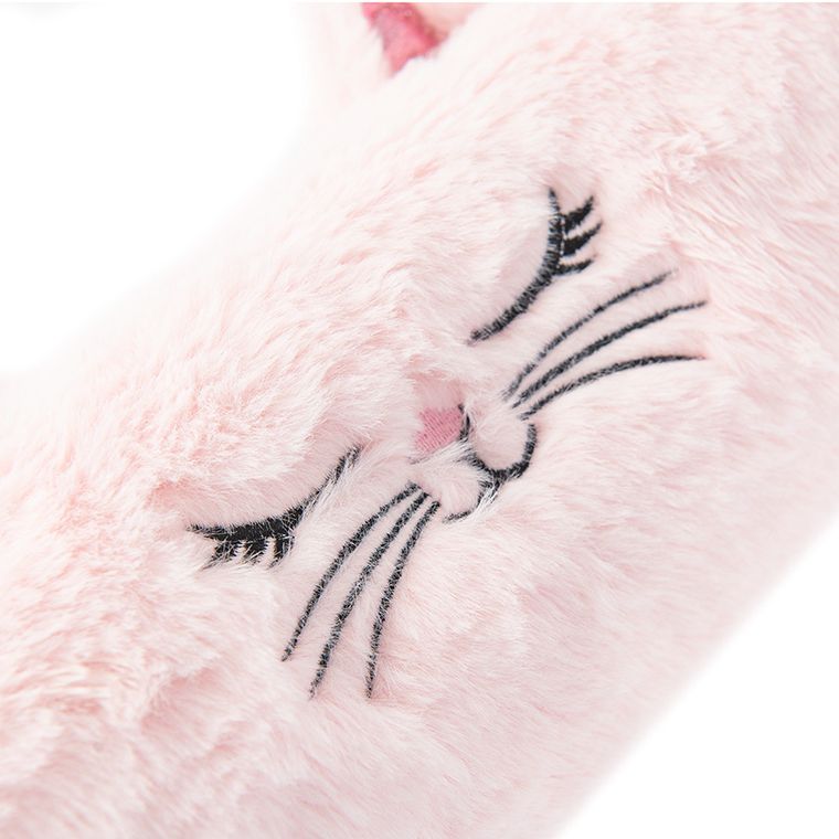 Smiki, Kotek, pluszowy piórnik, różowy