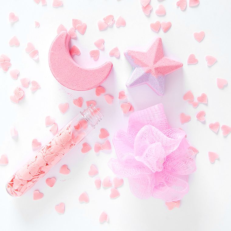 Smiki, kule do kąpieli z myjką, zestaw prezentowy