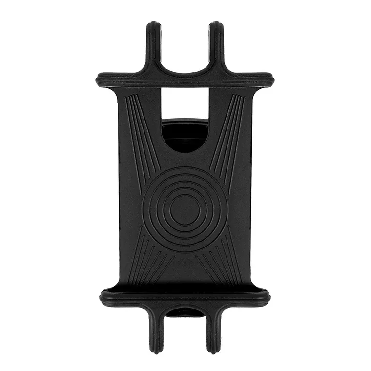 Smiki, Little Adventurer, silikonowy uchwyt na telefon, czarny