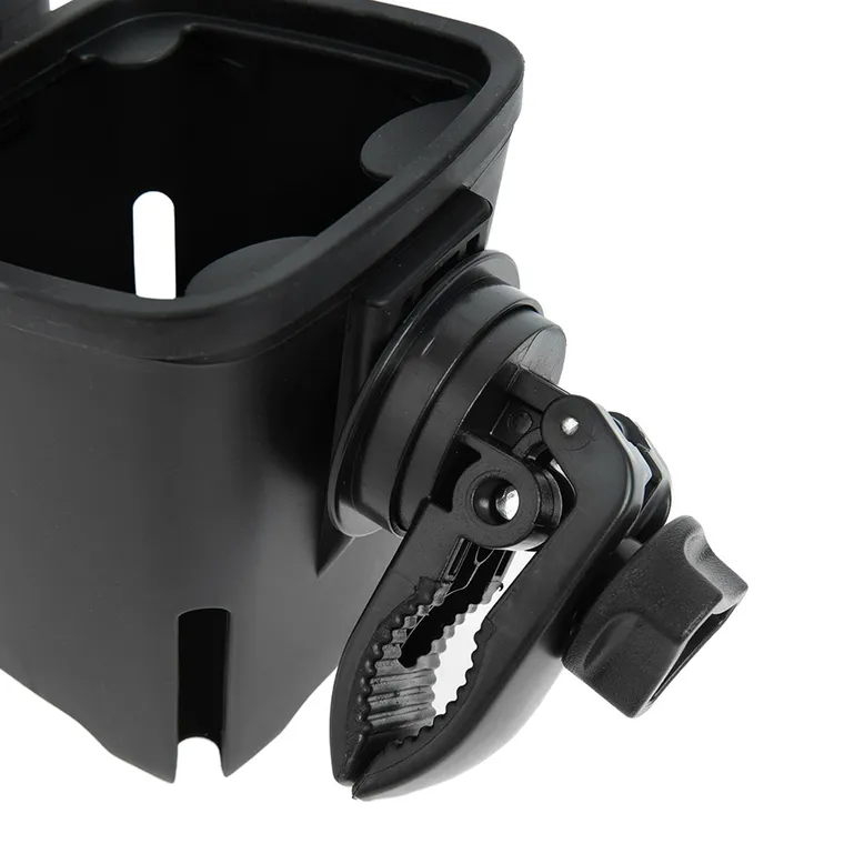 Smiki, Little Adventurer, uchwyt na kubek i telefon, czarny