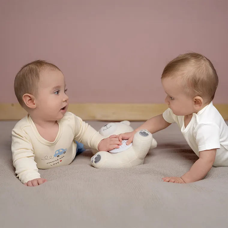 Smiki, Little Dreamer, projektor, miś, kremowy