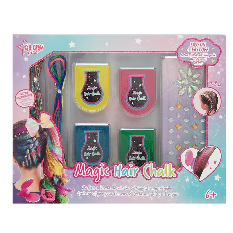 Smiki, magiczna kreda do włosów z akcesoriami