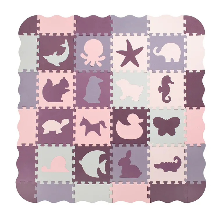 Smiki, mata piankowa, fioletowo-różowa