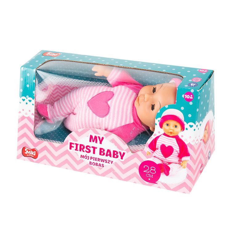 Smiki, Mój pierwszy bobas, lalka, 28 cm