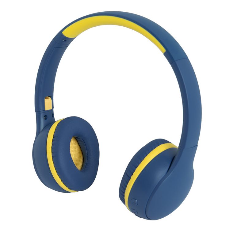 Smiki, Music World, słuchawki bezprzewodowe, nauszne, granatowe