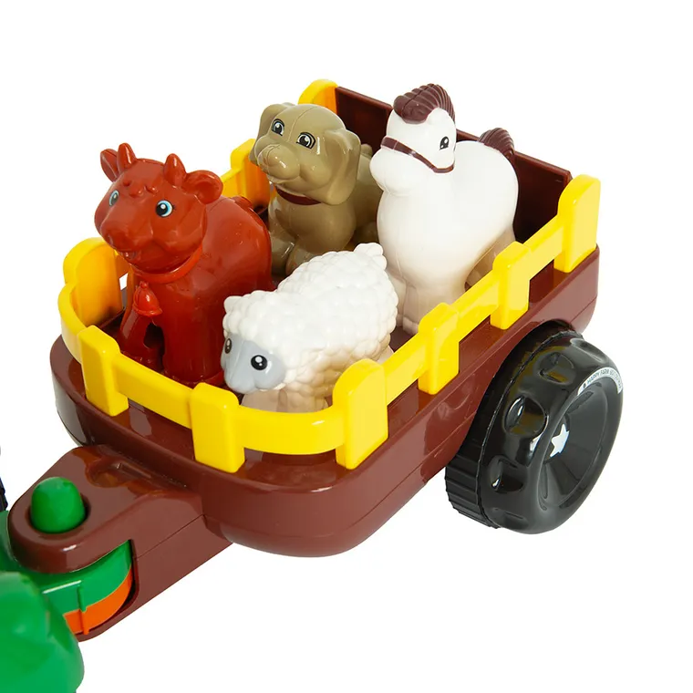 Smiki, muzyczny traktor, zabawka interaktywna