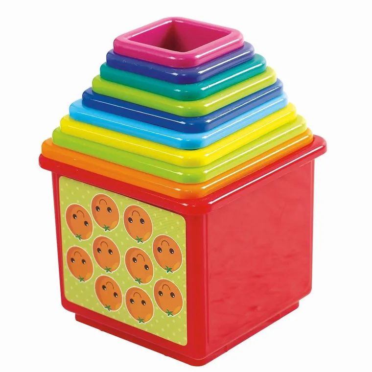 Smiki, My 1st Stacking Blocks, Cyferki, piramida z klocków