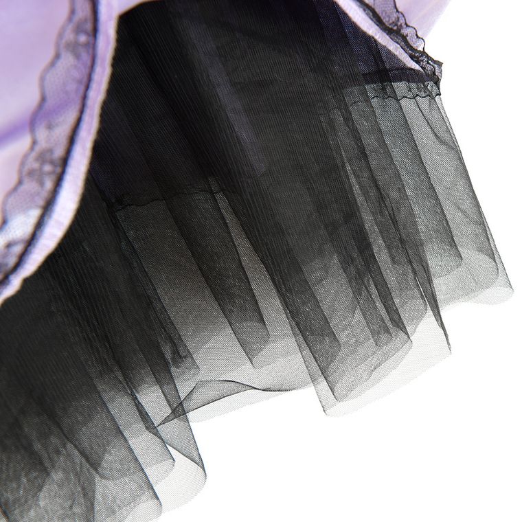 Smiki, Nietoperz, sukienka z opaską i skrzydłami, strój dla dzieci, fioletowy