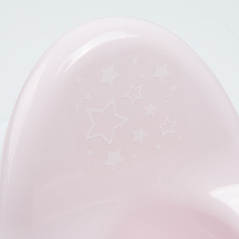 Smiki, nocnik, różowy