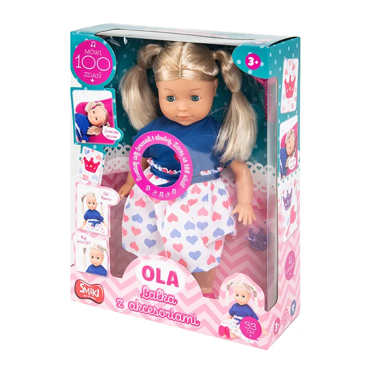 Smiki, Ola, lalka interaktywna, 33 cm