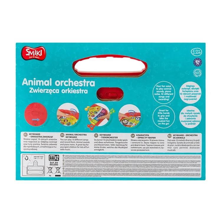 Smiki, Orkiestra zwierząt, keyboard
