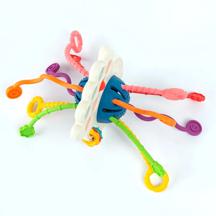 Smiki, Ośmiornica sensoryczna, zabawka interaktywna, przeciąganiec