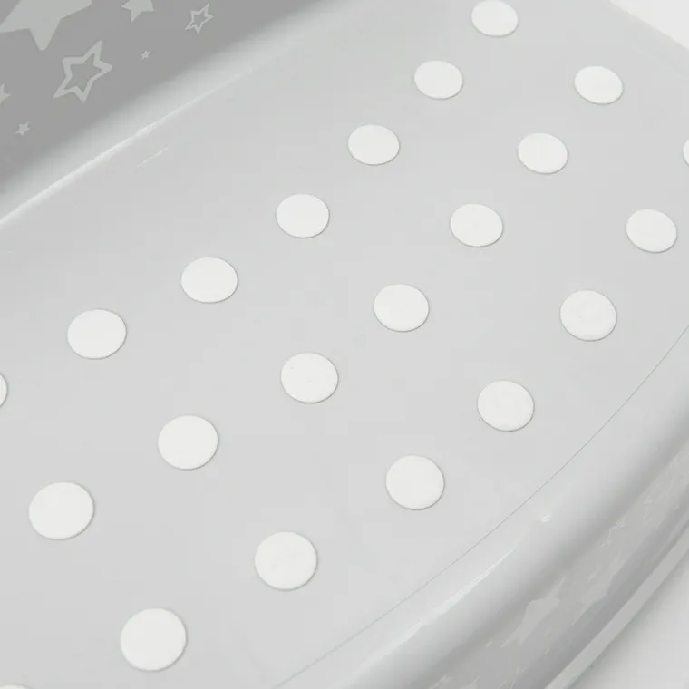 Smiki, podest dwustopniowy, gwiazdki, szary