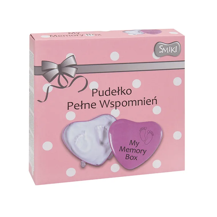 Smiki, Pudełko pełne wspomnień, masa do odlewu, różowa