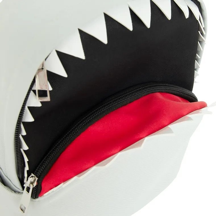 Smiki, Rekin, plecak dla przedszkolaka, szary