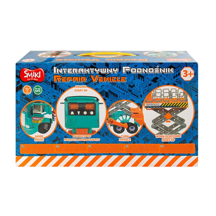 Smiki, Repair Vehicle, podnośnik, światło i dźwięk, pojazd