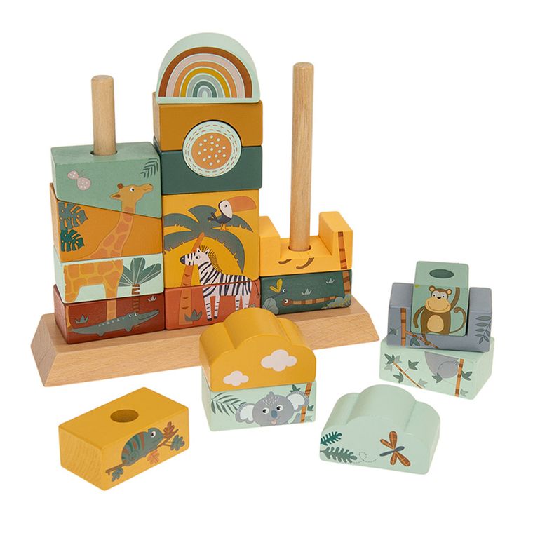 Smiki, Safari, drewniana układanka