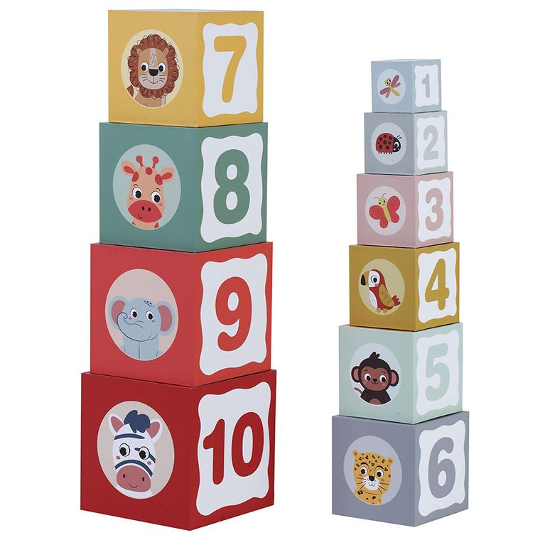 Smiki, Safari, piramidka, 10 elementów