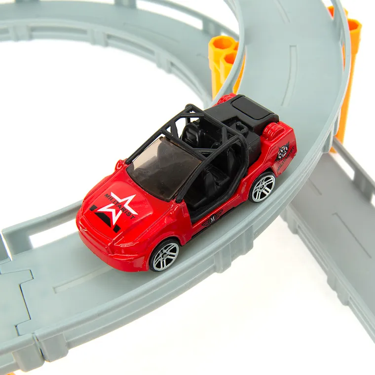 Smiki, Straż pożarna, tor samochodowy z pojazdami, 43 elementy