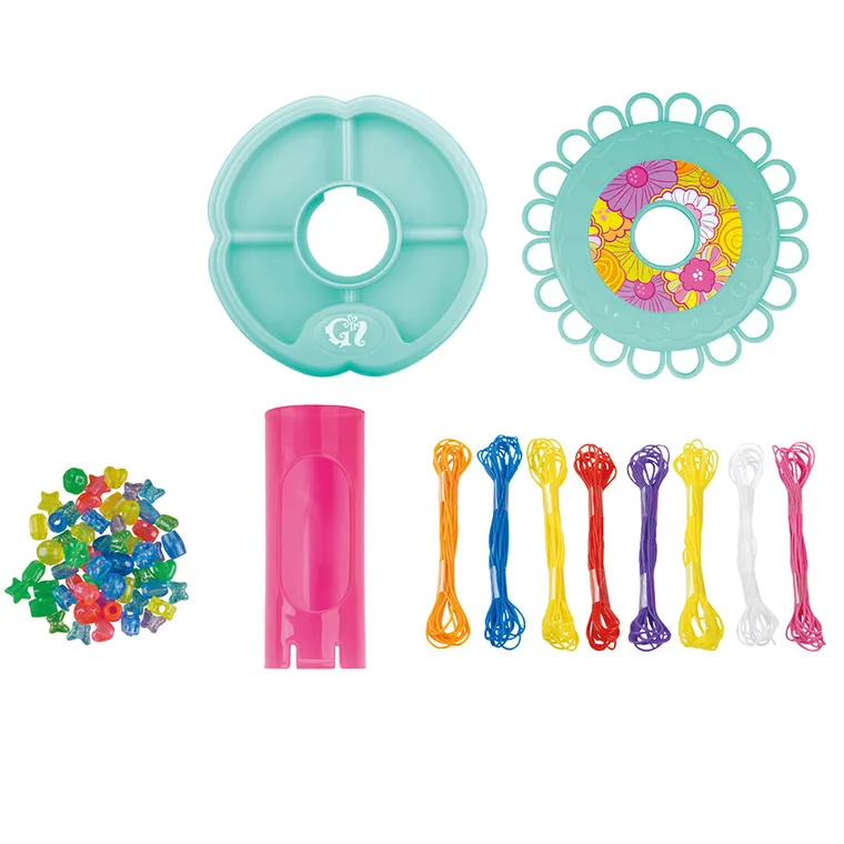 Smiki, Stylo, maszynka do zaplatania bransoletek, 64 elementy