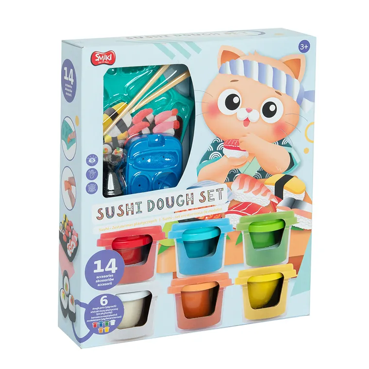 Smiki, Sushi, masa plastyczna, zestaw kreatywny