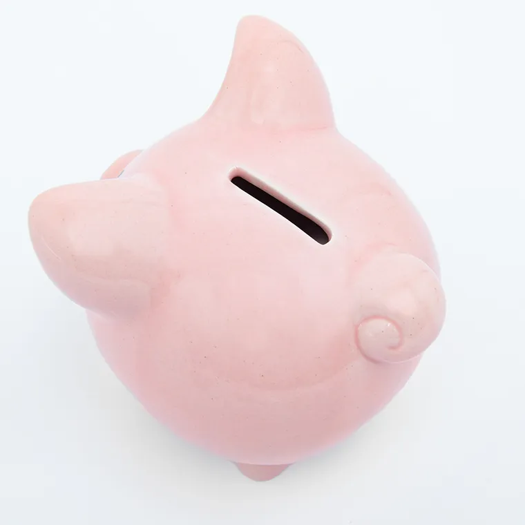 Smiki, świnka skarbonka, różowa