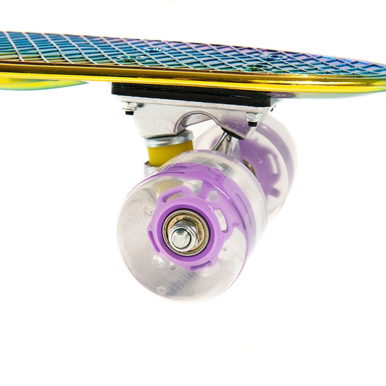 Smiki, Tęcza, deskorolka typu fish ze świecącymi kołami LED