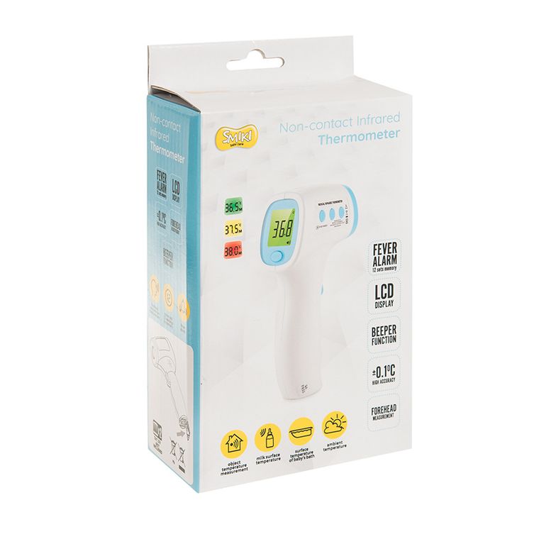 Smiki, termometr bezdotykowy