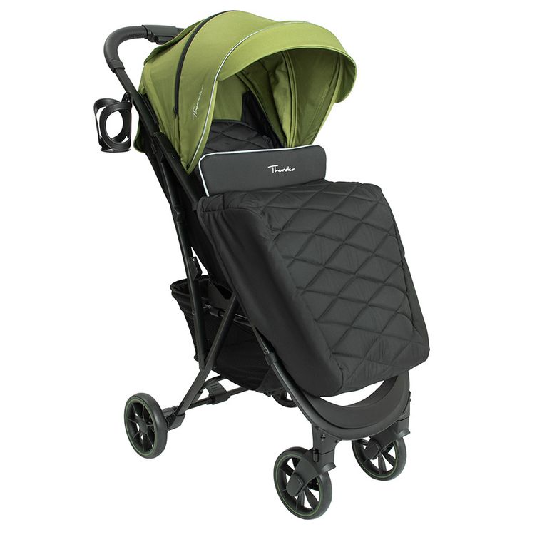 Smiki, Thunder, wózek spacerowy, zielony