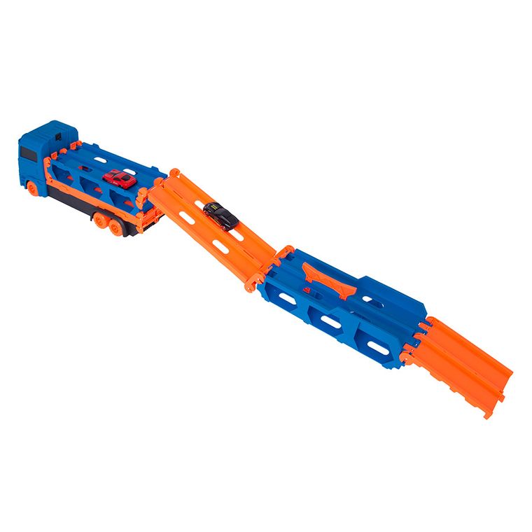 Smiki, Transporter, tor wyścigowy z pojazdami