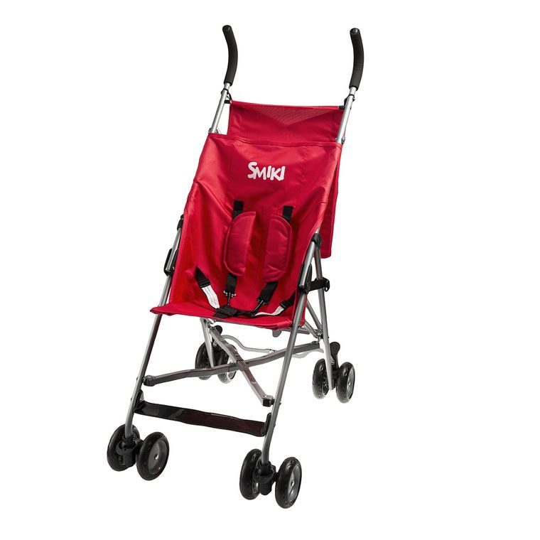 Smiki, Travel, wózek typu parasolka, czerwony