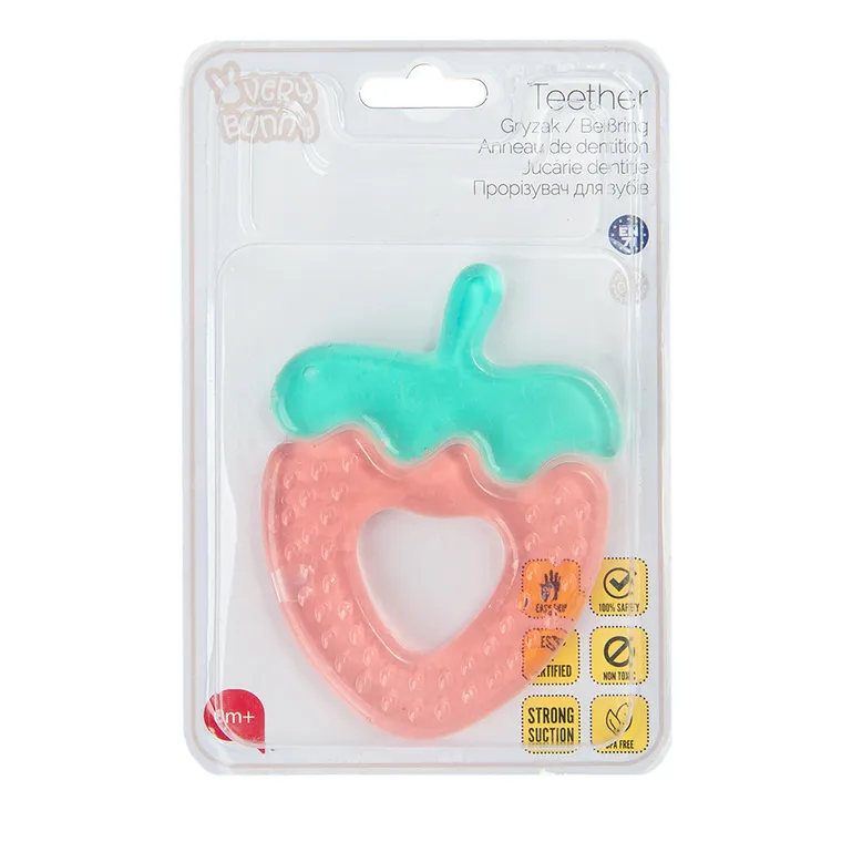 Smiki, Very Bunny, Truskawka, gryzak wodny, czerwono-zielony