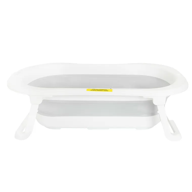 Smiki, wanienka niemowlęca, składana, biała