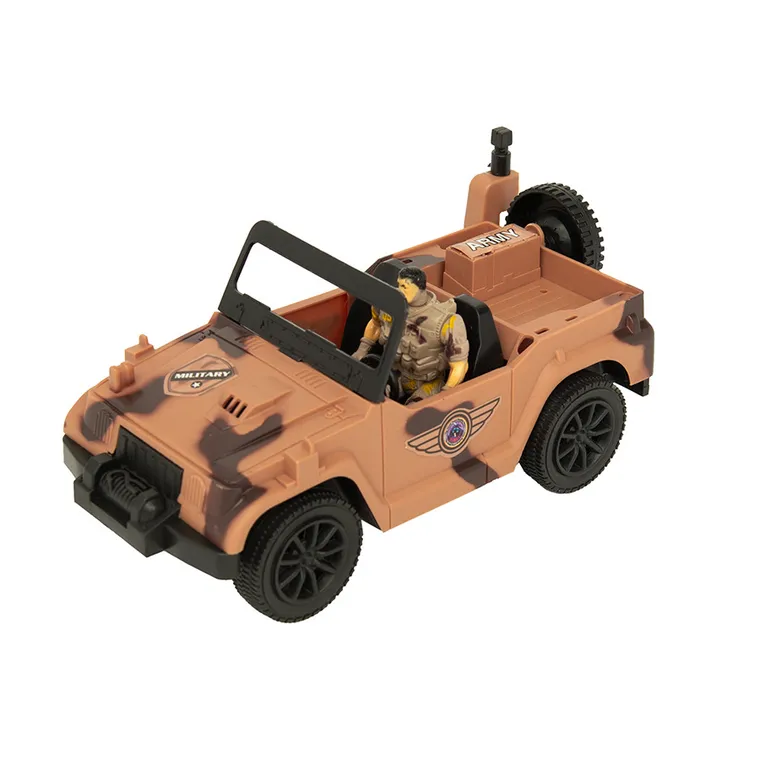 Smiki, Wojsko, zestaw z pojazdami i figurkami, światło i dźwięk