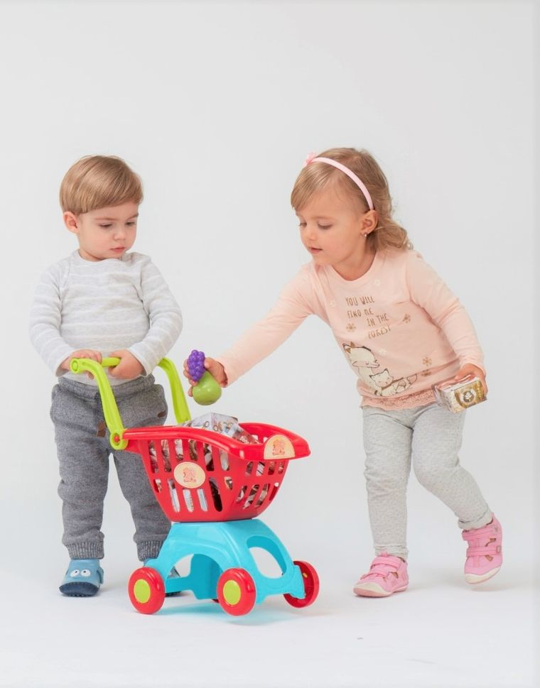 Smiki, wózek zakupowy z akcesoriami