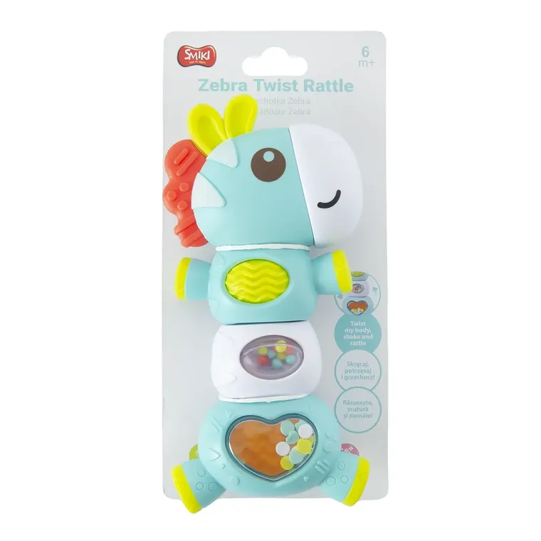 Smiki, Zebra, grzechotka sensoryczna