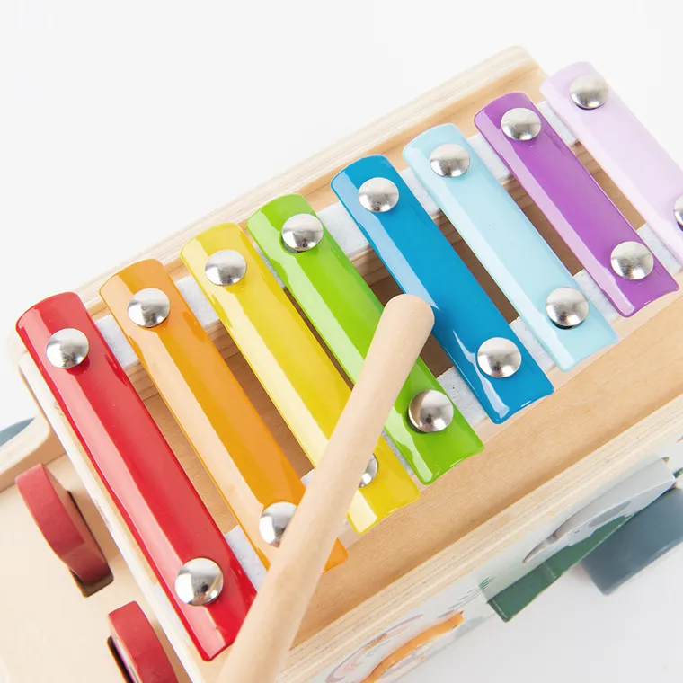 Smiki, Zookabee, Ciężarówka, ksylofon i sorter, zabawka drewniana