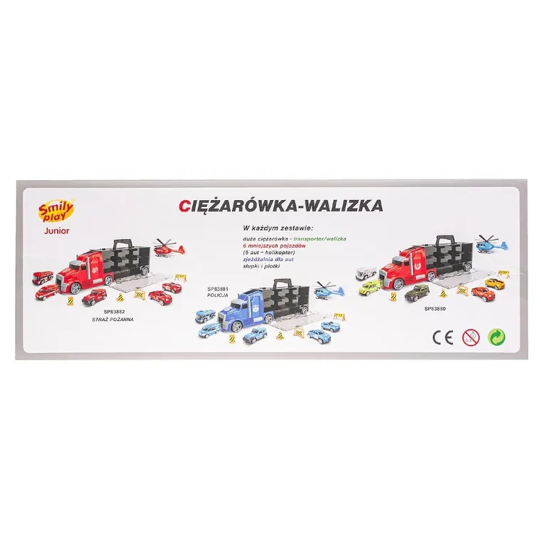 Smily Play, Ciężarówka, pojazd walizka