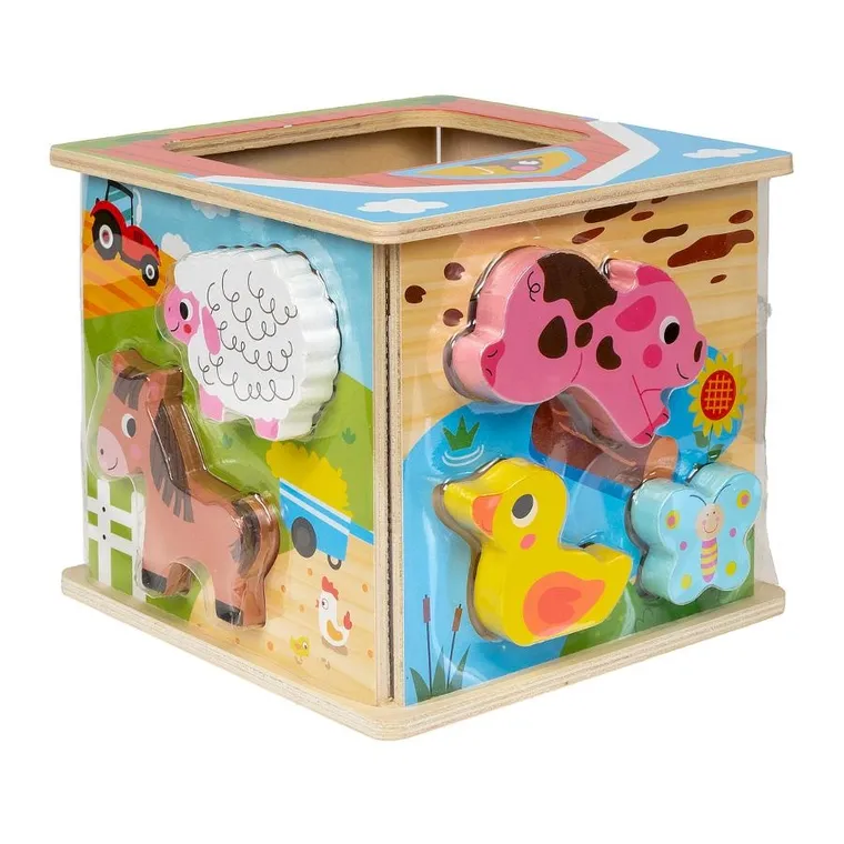 Smily Play, Farma, drewniany sorter